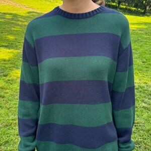 Brandy Melville: Brianna Cotton Thick Stripe Sweater